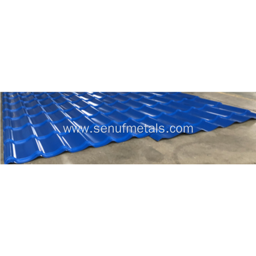 For Serbia Glazed Steel Tile Making Machine